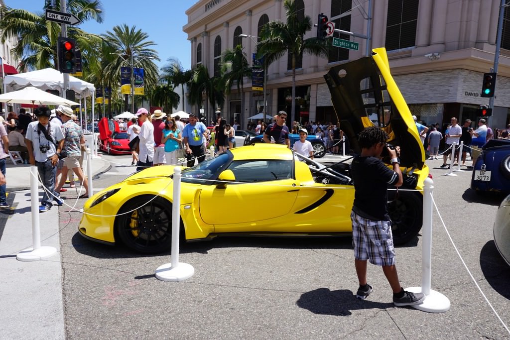 Rodeo Drive Concours D'Elegance Otomobil Şovu