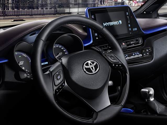 İşte Toyota’nın yerlisi C-HR’ın iç mekanı