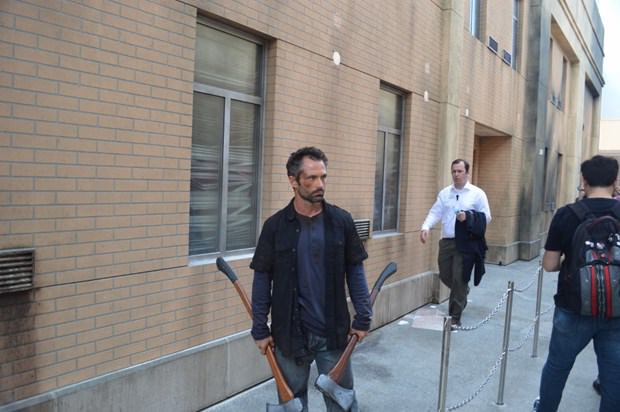 'The Walking Dead' parkta