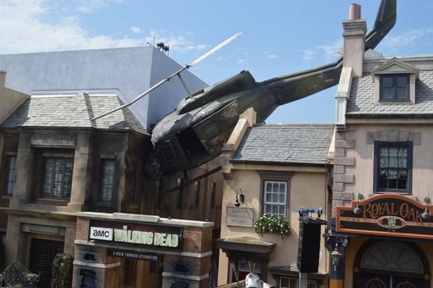 'The Walking Dead' parkta