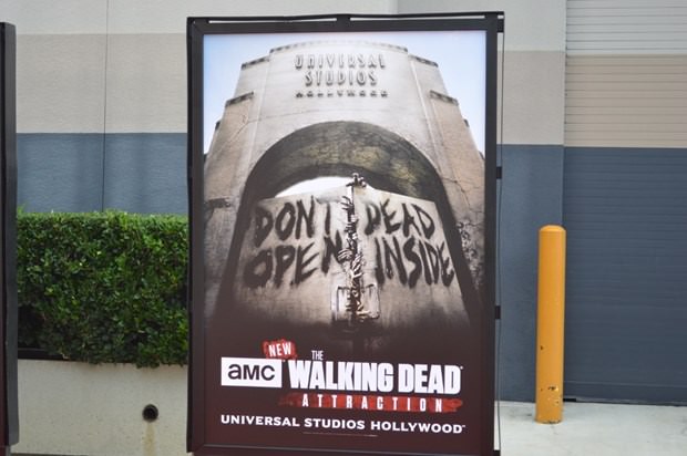 'The Walking Dead' parkta