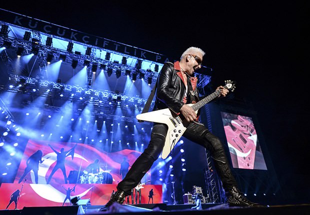 Scorpions, İstanbul'da konser verdi