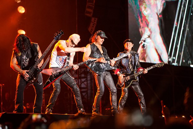 Scorpions, İstanbul'da konser verdi