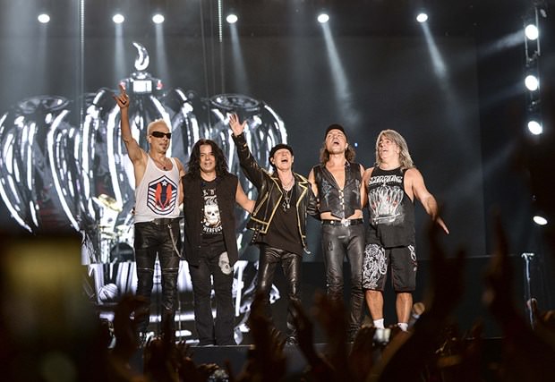 Scorpions, İstanbul'da konser verdi