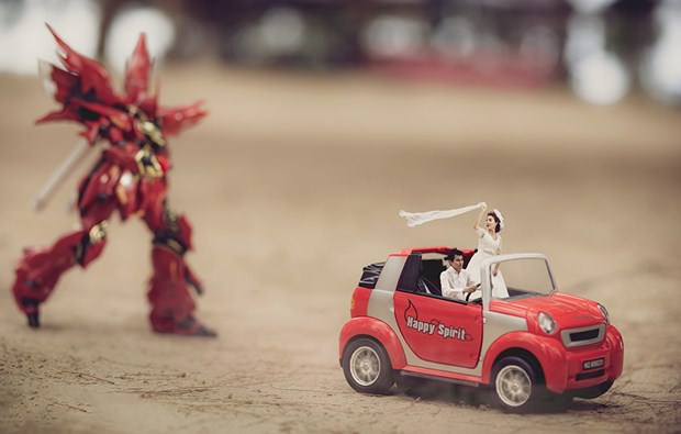 Ezber bozan düğün fotoğrafları