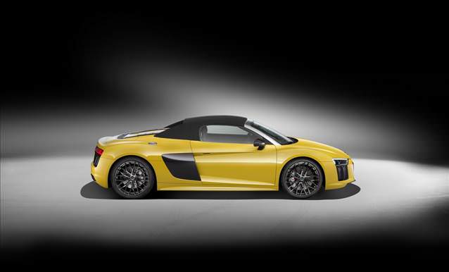 Audi R8 V10 Spyder yollara çıkıyor