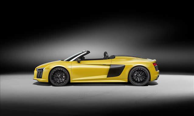 Audi R8 V10 Spyder yollara çıkıyor