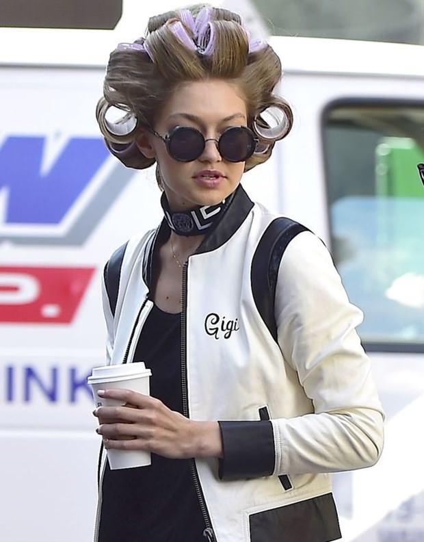 Gigi Hadid trafiği durdurdu