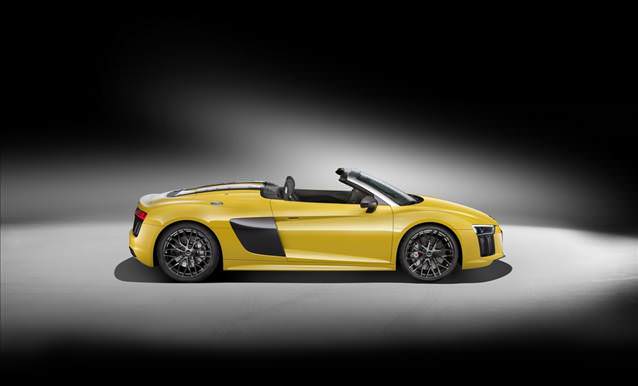 Audi R8 V10 Spyder yollara çıkıyor