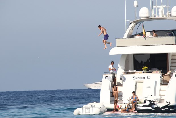 Messi’yle fotoğraf için 1 km yüzdü