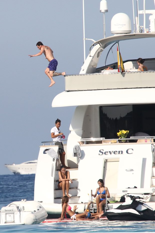 Messi’yle fotoğraf için 1 km yüzdü