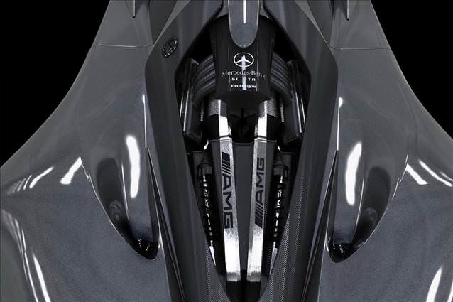 1300 HP’lik Mercedes’in İpuçları