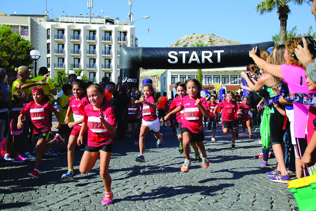Bu maraton denizde bitiyor!