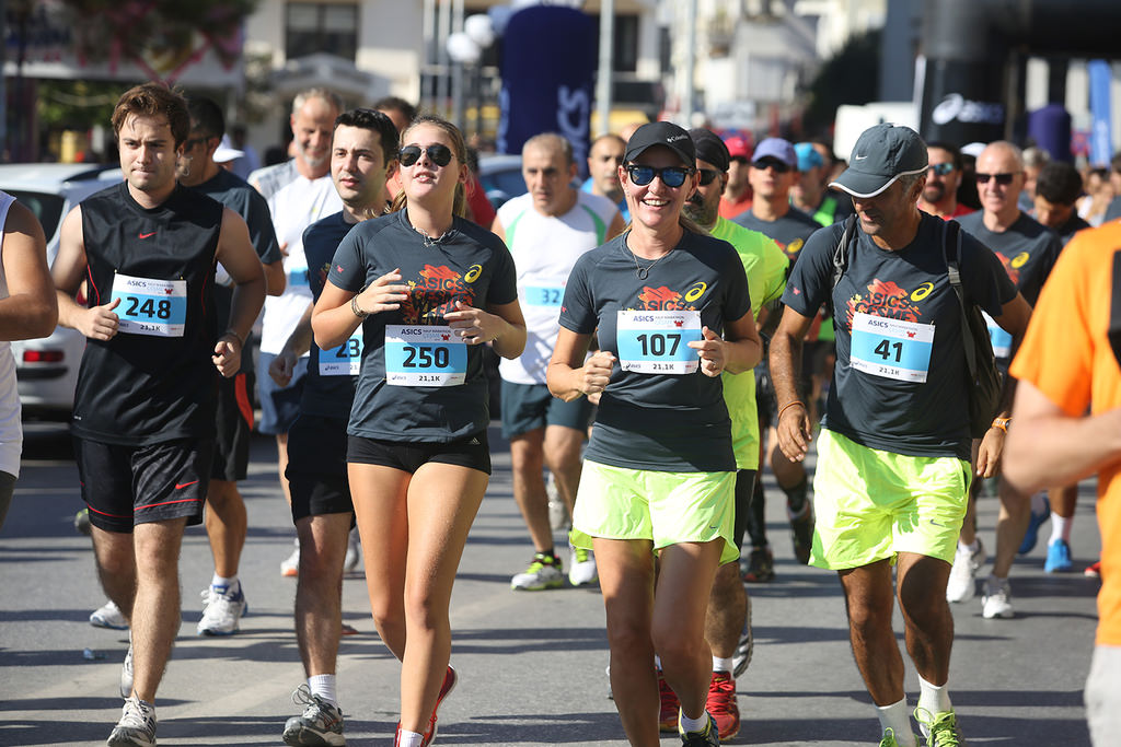 Bu maraton denizde bitiyor!