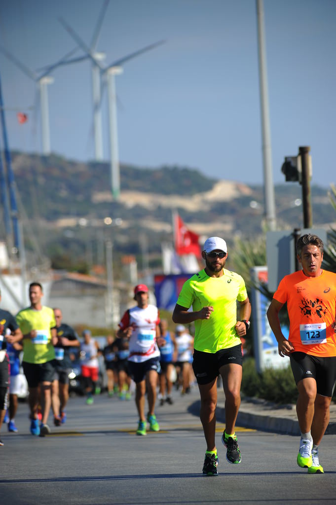 Bu maraton denizde bitiyor!