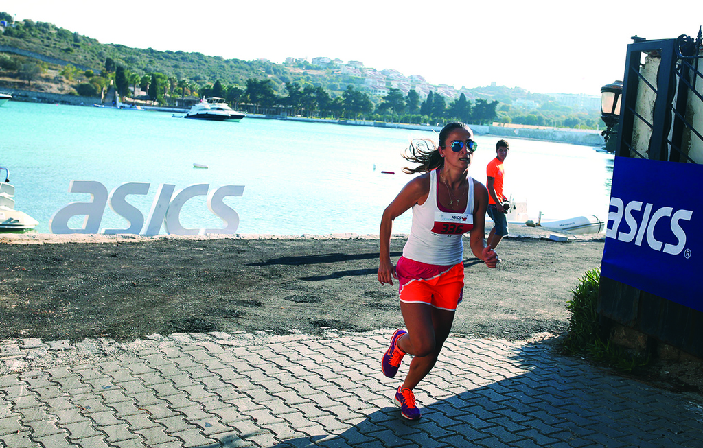 Bu maraton denizde bitiyor!