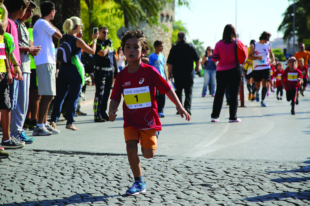 Bu maraton denizde bitiyor!