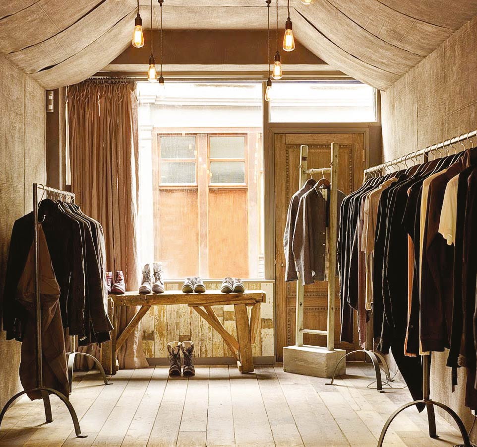 En dikkat çeken erkek butikleri