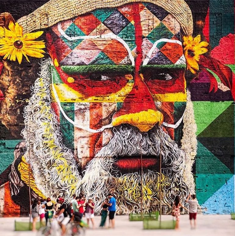 Grafitti sanatçısı Eduardo Kobra'dan rekor