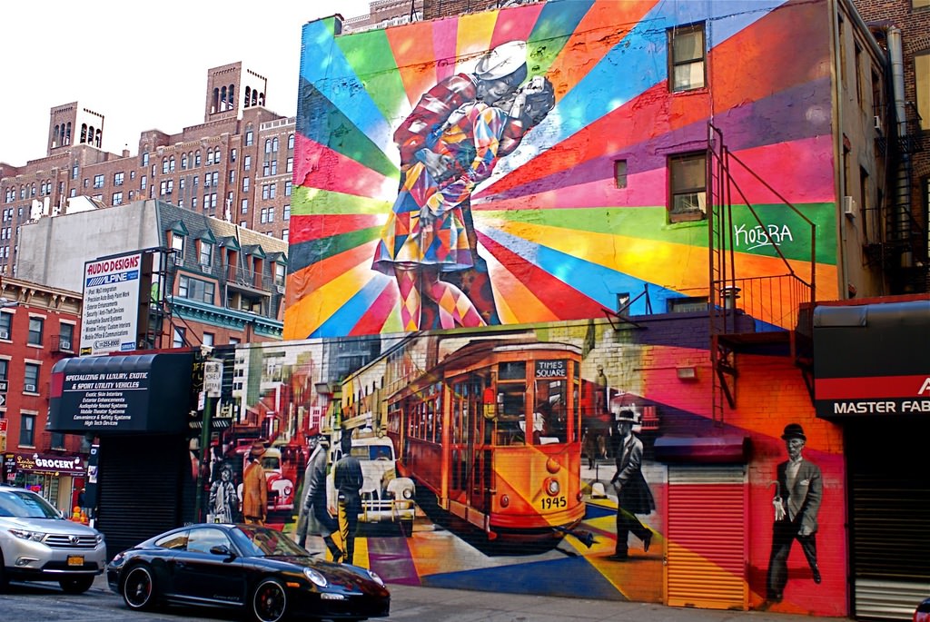 Grafitti sanatçısı Eduardo Kobra'dan rekor