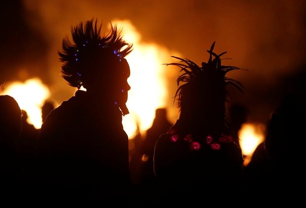 Yanan Adam Festivali'nde alevli final