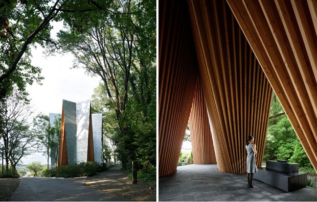 Modern Japon mimarisinden eşsiz örnekler