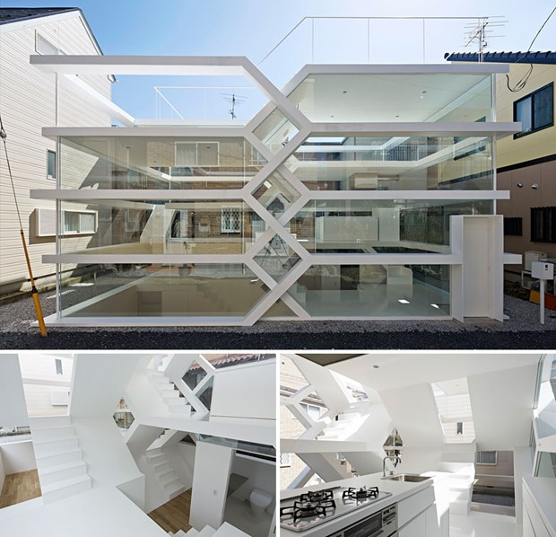 Modern Japon mimarisinden eşsiz örnekler