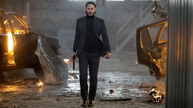 Keanu Reeves John Wick 2 için iş başında