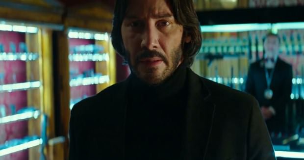 Keanu Reeves John Wick 2 için iş başında