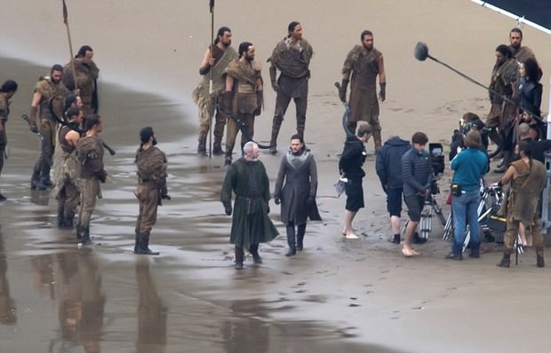 Game of Thrones'un 7. sezonundan ilk görüntüler!