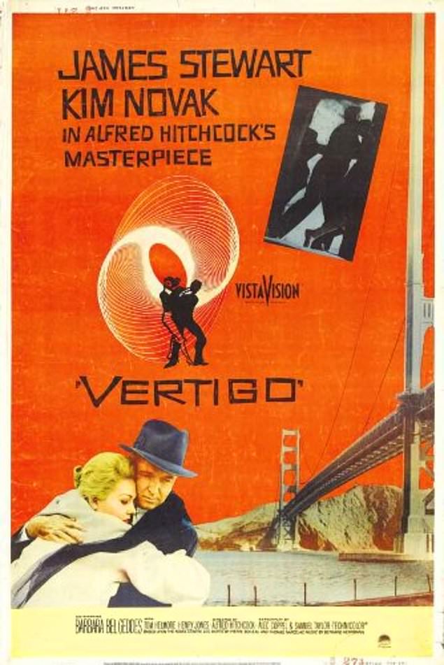 Vertigo (Ölüm Korkusu) 1958 - Alfred Hitchcock