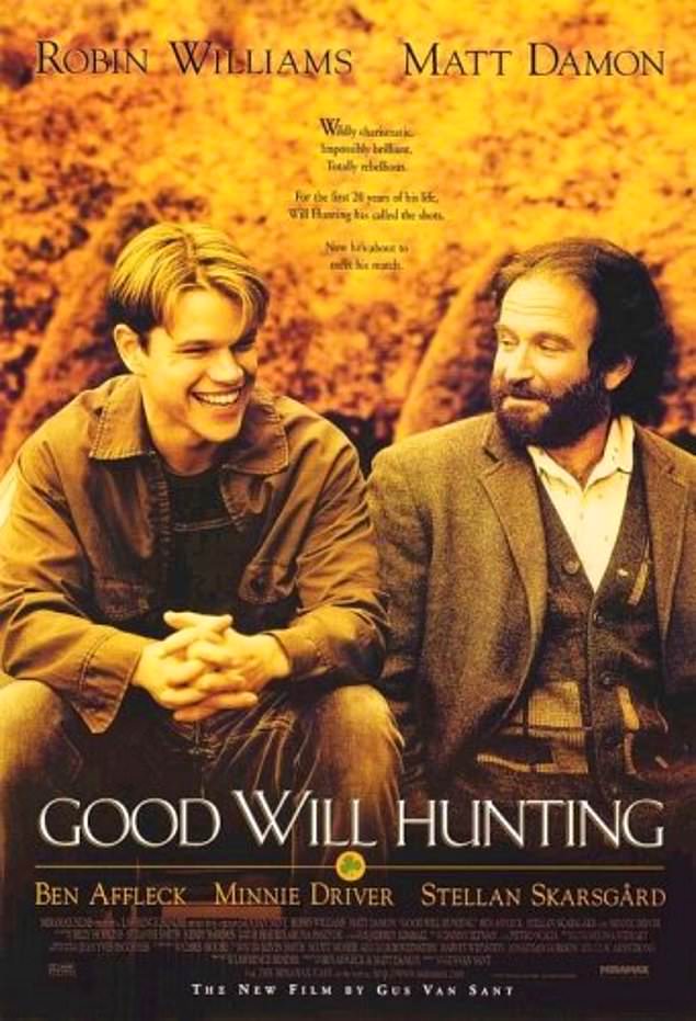  Good Will Hunting (Can Dostum) 1997 - Gus Van Sant