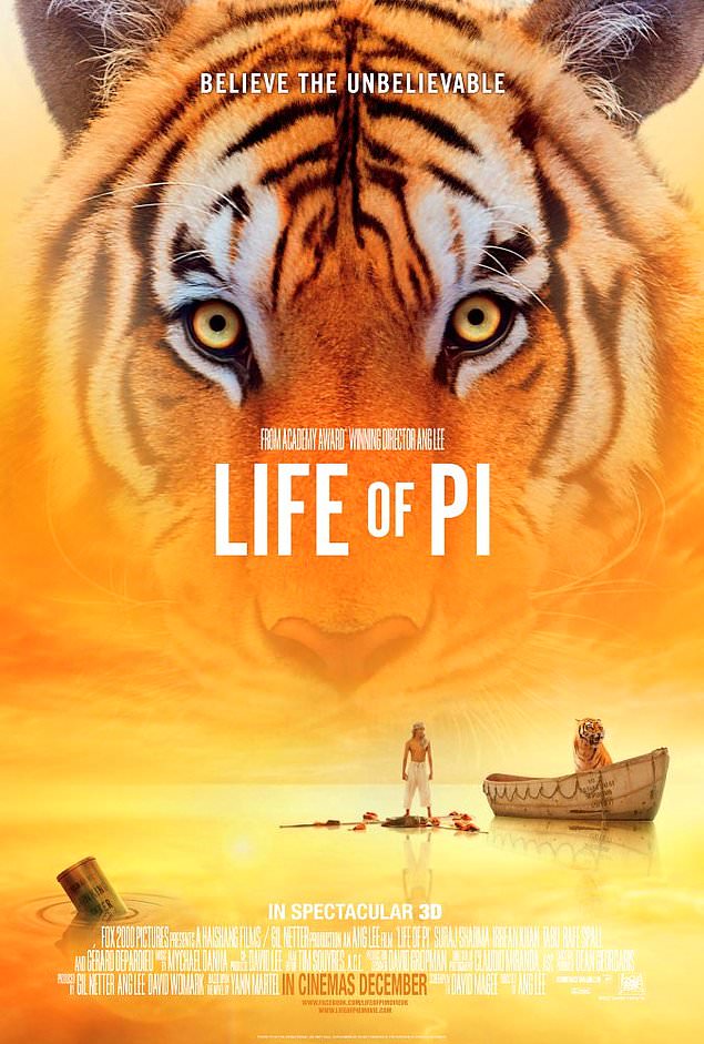 Life of Pi (Pi'nin Yaşamı) 2012 - Ang Lee