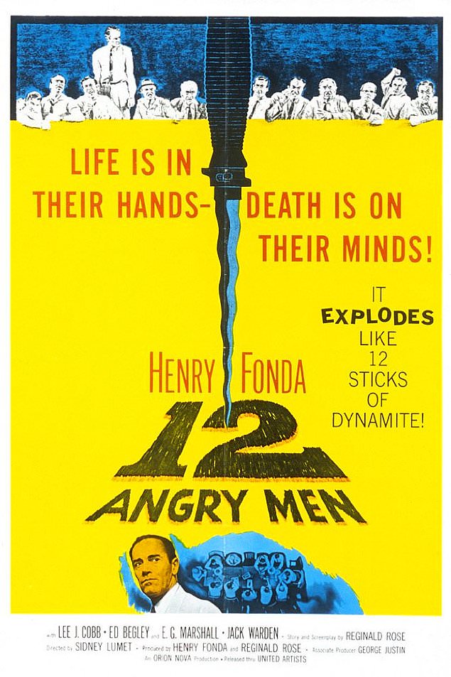 12 Angry Men (12 Kızgın Adam) 1957 - Sidney Lumet