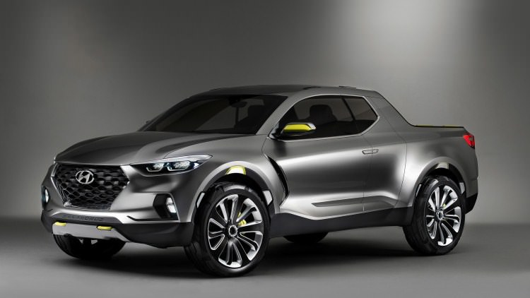 Hyundai Santa Cruz Crossover Pickup Koncept