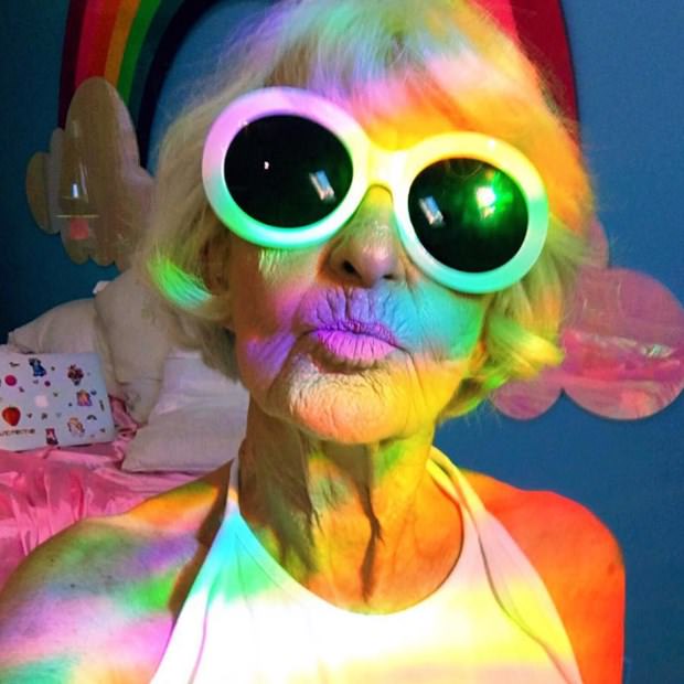 Baddie Winkle reklam yıldızı oldu