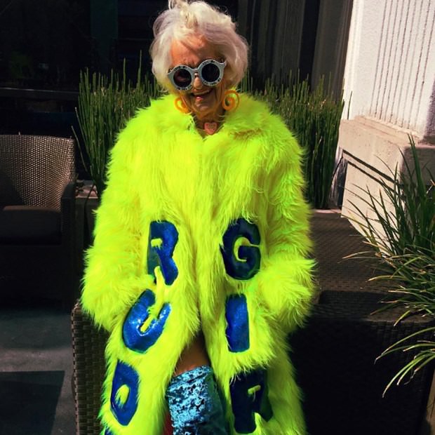 Baddie Winkle reklam yıldızı oldu