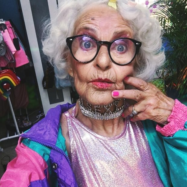 Baddie Winkle reklam yıldızı oldu