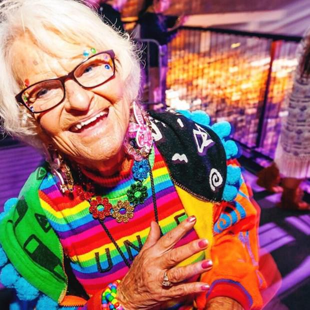 Baddie Winkle reklam yıldızı oldu