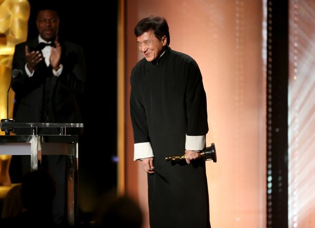 Jackie Chan’e onursal Oscar ödülü