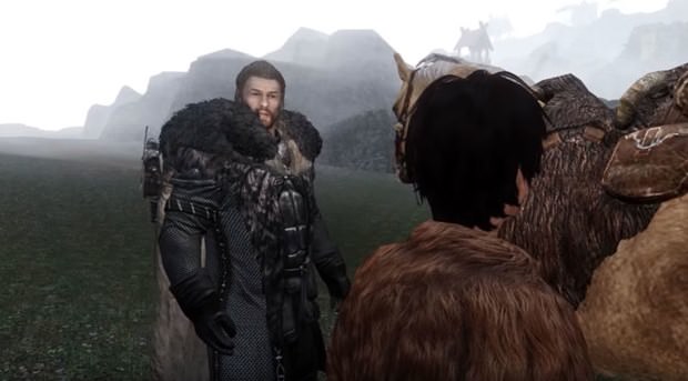 Game of Thrones ile Skyrim buluştu