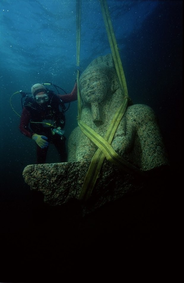 Yüzyıllardır kayıp şehir Heracleion'ın sırrı çözülüyor