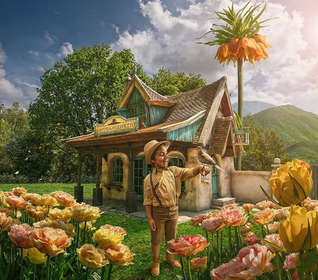 Grafiker baba oğlunu fenomen yaptı