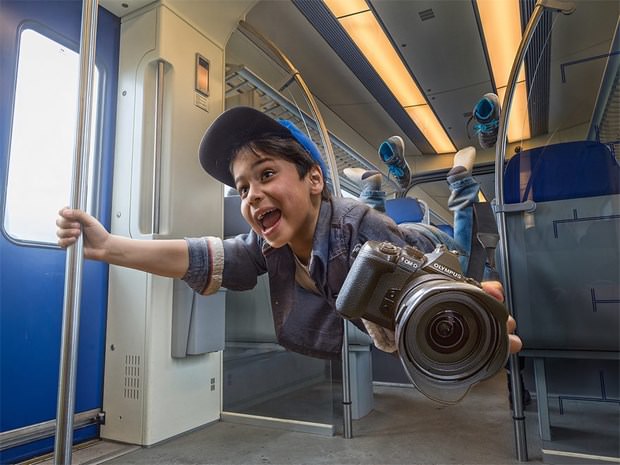 Grafiker baba oğlunu fenomen yaptı