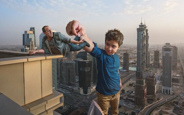 Grafiker baba oğlunu fenomen yaptı