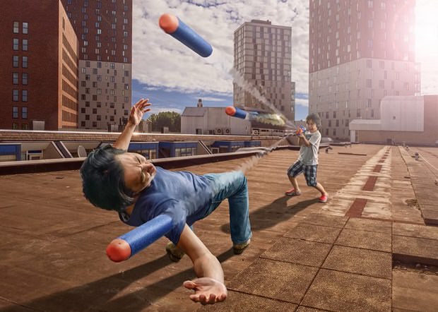 Grafiker baba oğlunu fenomen yaptı