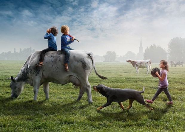 Grafiker baba oğlunu fenomen yaptı