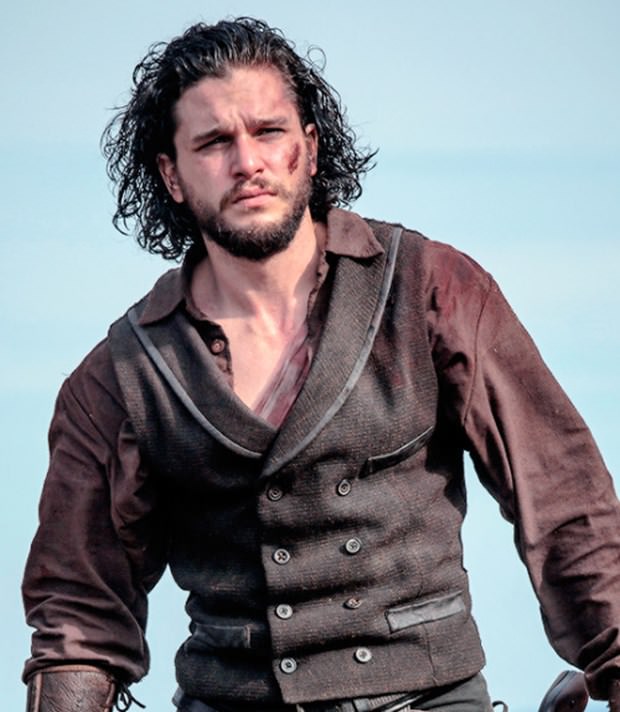Game of Thrones’un Jon Snow’u olarak tanınan Kit Harington, yeni çektiği western filminde kovboyu canlandırıyor.