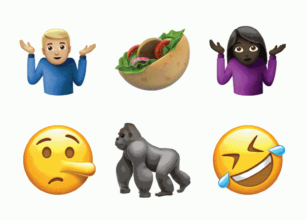 iPhone’lara 100 yeni emoji