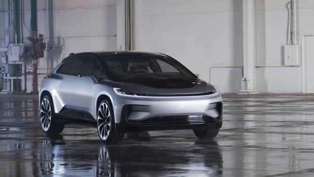 Dünyanın en hızlı elektrikli otomobili Faraday Future FF91